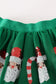 Green Christmas Tutu Sequin Skirt