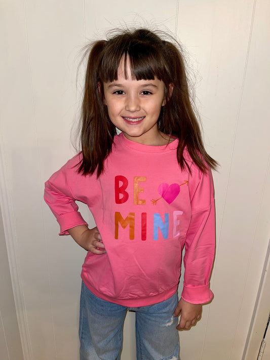 “Be Mine” pullover