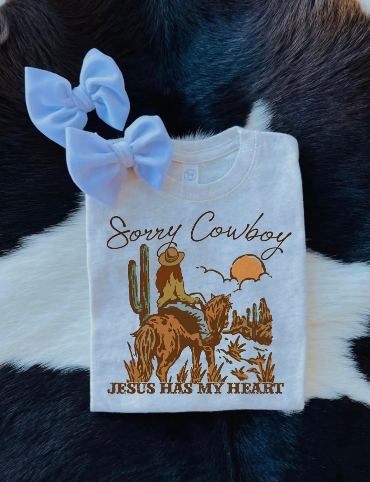 “Sorry Cowboy” Tee