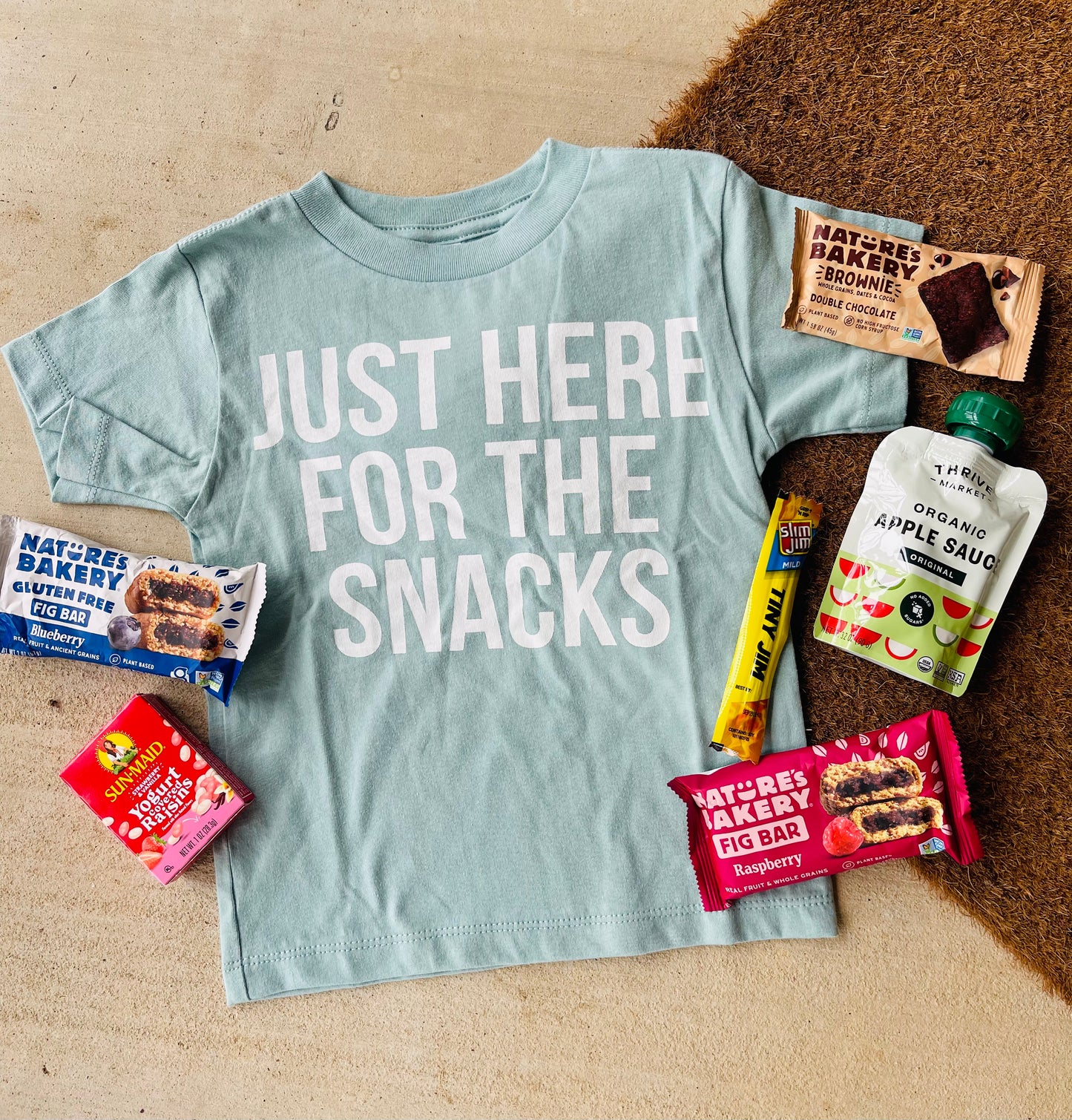 "Just Here for the Snacks" Tee