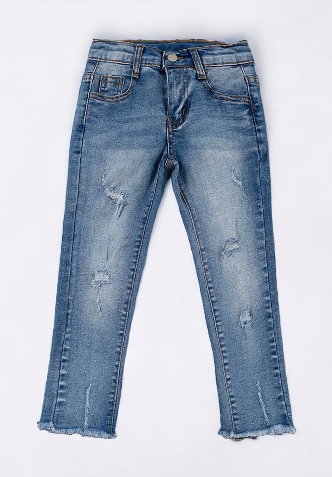 Dark Wash Stretchy Jeans