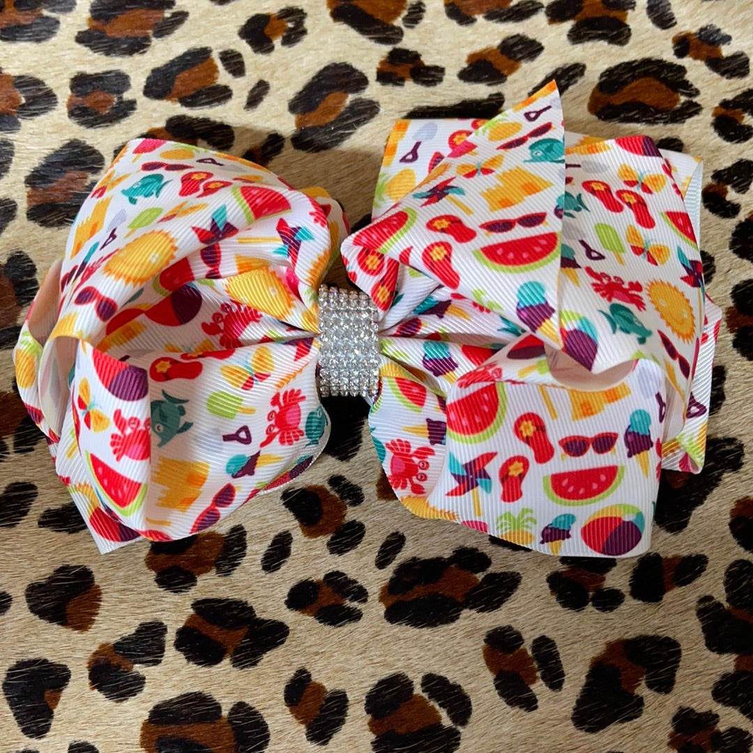 Rainbow Leopard Bow