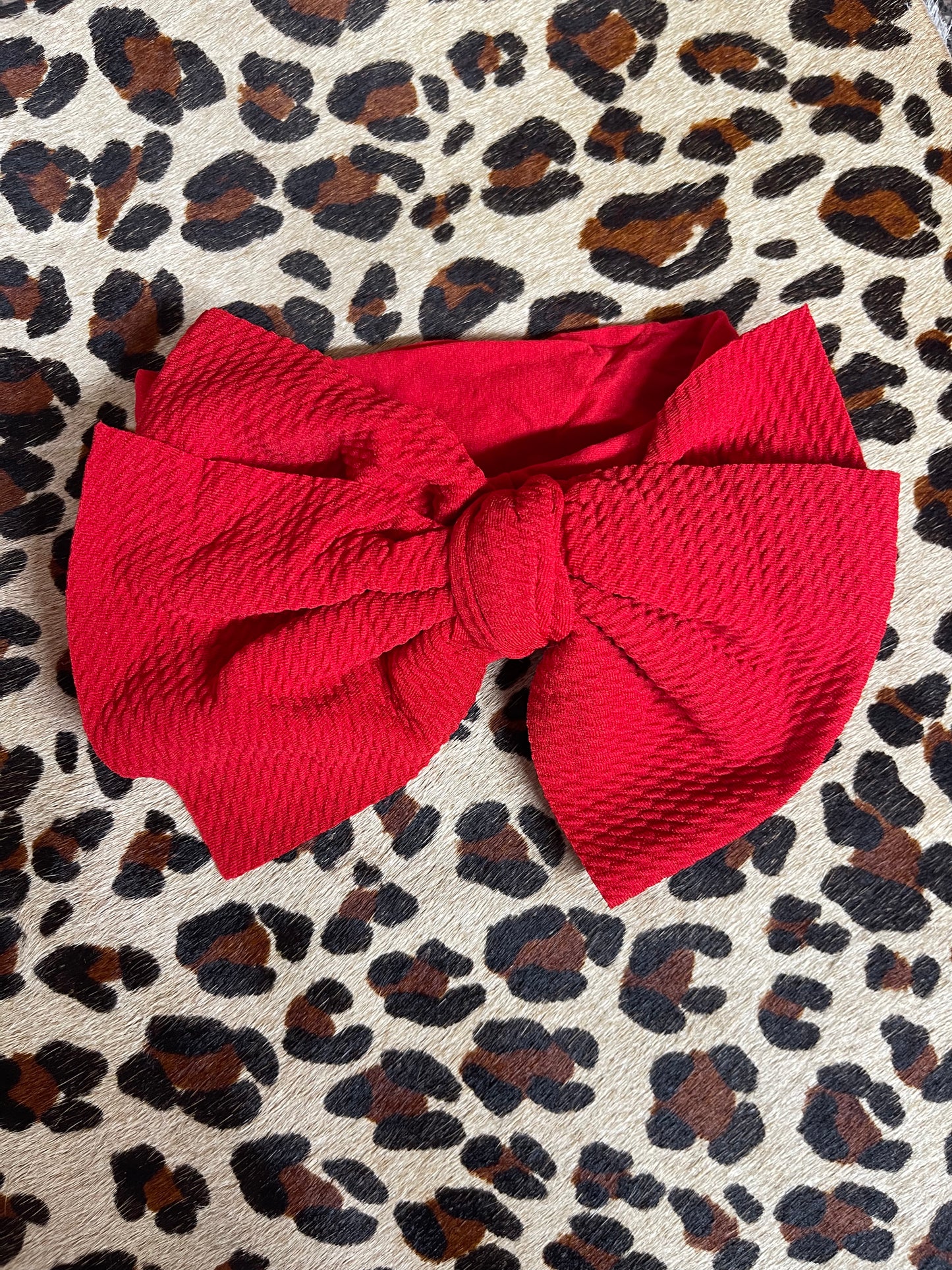 Red Baby Headband